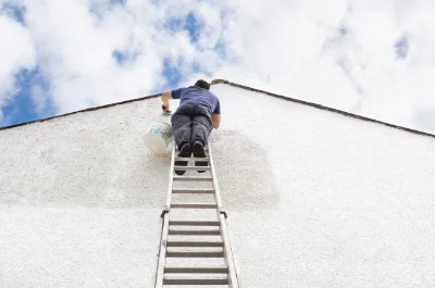 Peinture extérieure à la Groutte — façades et ravalement